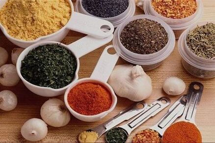 Crushed medicinal plants to treat prostatitis