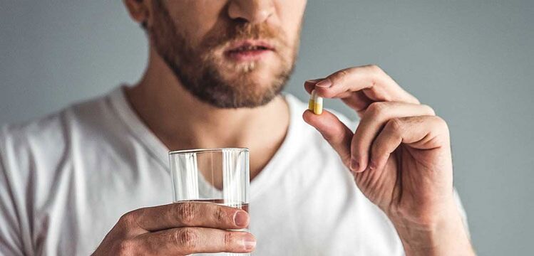 Medication for intermediate prostatitis